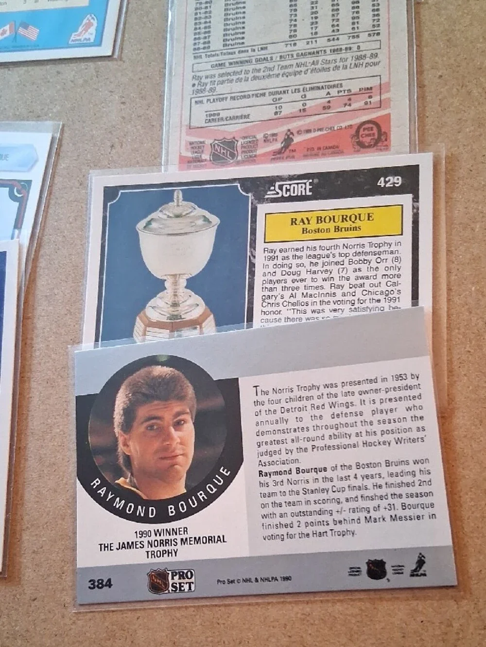 Ray Bourque Hockey Card Collection - Boston Bruins - Black & Gold - Picture 14 of 14